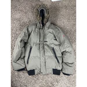 J Whistler Jacket Mens Size L Brown‎ Lined Warm All Weather Winter Coat